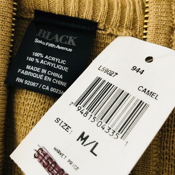 NWT’s BLACK BY SAK’s Fifth Avenue Cape/poncho - Picture 5 of 6